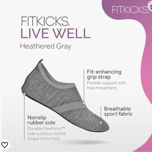 FITKICKS Original Women's Foldable footwear-Sz small